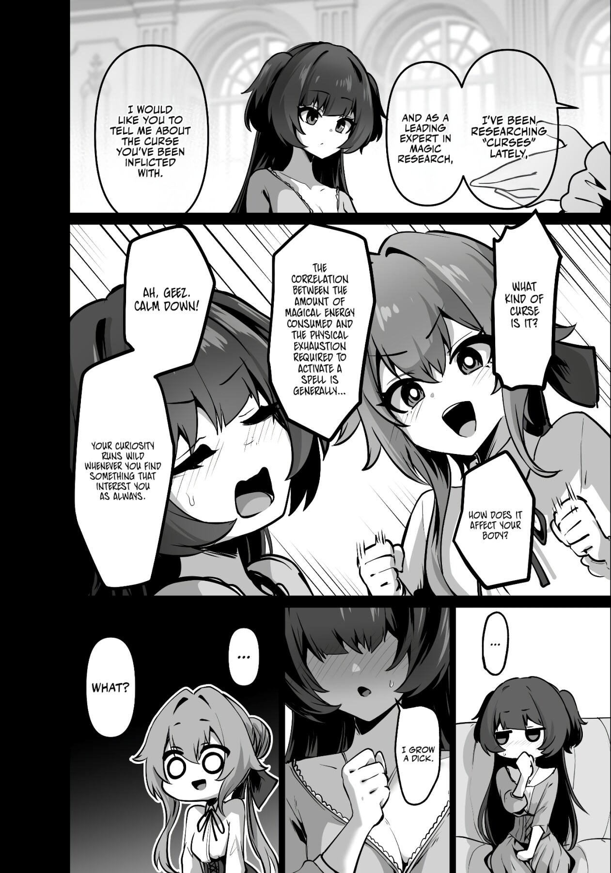 Hentai Manga Comic-The Daughter of the Strongest Dragon Race Won't Stop Begging for a Baby, So I'll Teach Her a Lesson with My Futanari Cock-Read-8